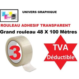 Rouleaux ruban adhesif emballage - Cdiscount