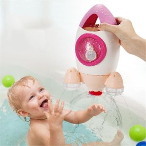 JOUET DE BAIN Jouet de bain Orange - Avec fontaine à fusée - Pour bébé de 6 mois et plus