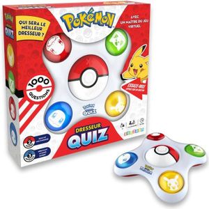 JEU SOCIÉTÉ - PLATEAU Bandai - Pokémon - Dresseur Quiz - Quiz connaissan