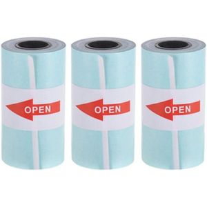 PAPIER IMPRIMANTE Lot de 3 rouleaux de papier thermique pour imprima