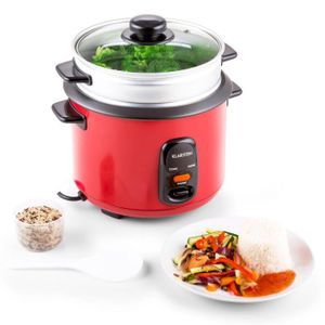 R/écipient de Nourriture de cuiseur /à Vapeur /à Micro-Ondes avec Panier /à Vapeur Amovible HEREB