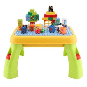 TABLE JOUET D'ACTIVITÉ Table d'Activité BEBE Enfant - Jeu Blocs de Constr