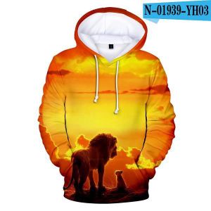 pull roi lion fille