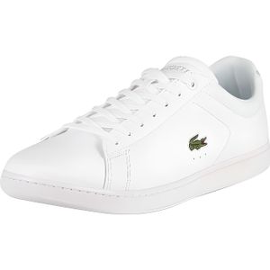 basquette blanche lacoste