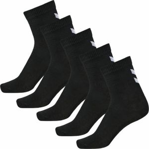 MAILLOT DE TENNIS Lot de 5 paires de chaussettes Hummel HmlMake My Day Sock - noir/blanc - 28/31