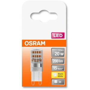 AMPOULE - LED OSRAM Ampoule LED Capsule claire 1,9W=20 G9 chaud
