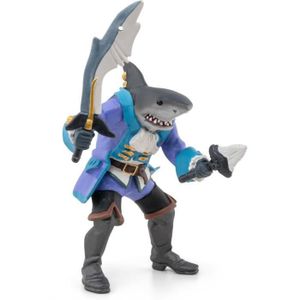 FIGURINE - PERSONNAGE Figurine Pirate mutant requin - PAPO - Pour enfant de 2 ans et plus - Figurine réaliste et peinte à la main