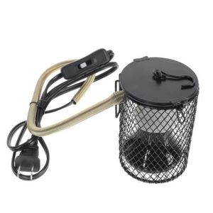 CHAUFFAGE EXTÉRIEUR Sing-1pc Lampe de chauffage pratique CAGE PET CAGE