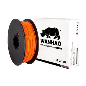 FIL POUR IMPRIMANTE 3D Filament PLA Premium Wanhao Orange 1kg 1.75mm pour