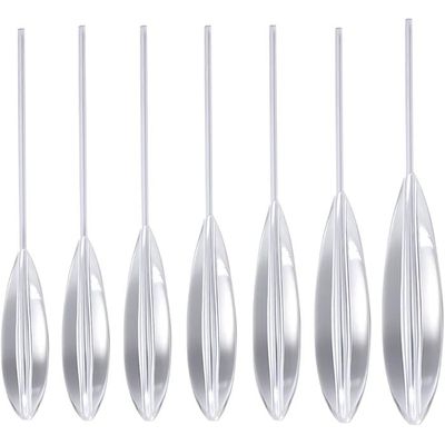 GXGM Sbirolino Lot 7 Accessoires Pêche Truite – 8 à 30 G, Flotteurs Pour Pâte Et Cuillères, Anti-Emmêlement