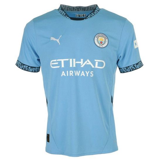 Maillot Officiel Manchester City Adulte – Brushstroke Bleu – Icon Sports