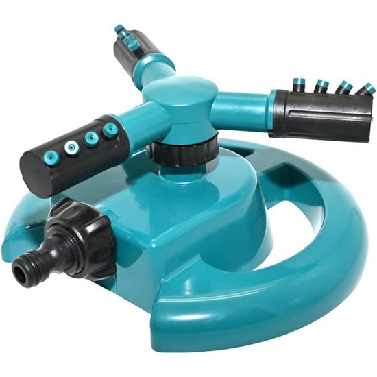 Arroseur De Jardin Automatique 360° - Rotation Pour Pelouse, Plantes - Installation Facile