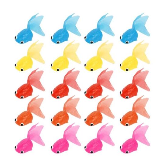 8 Jouets De Bain Poisson Flottants - Couleurs Variées - Pour Piscine, Baignoire, Lac - Enfants 3 Ans Et Plus