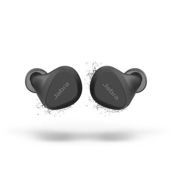 Ecouteurs Jabra Elite 4 Active Écouteurs de Remplacement Sans étui de chargement Noir
