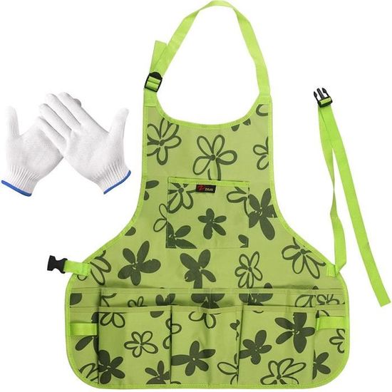 Tablier De Jardinage Multifonction Oxford – Poches Multiples, Réglable, Résistant Pour Homme & Femme