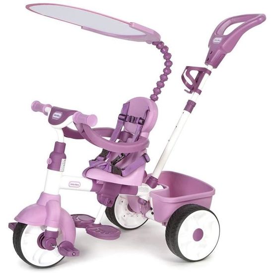 Tricycle Evolutif 4 en 1 Little Tikes Rose Assise réglable