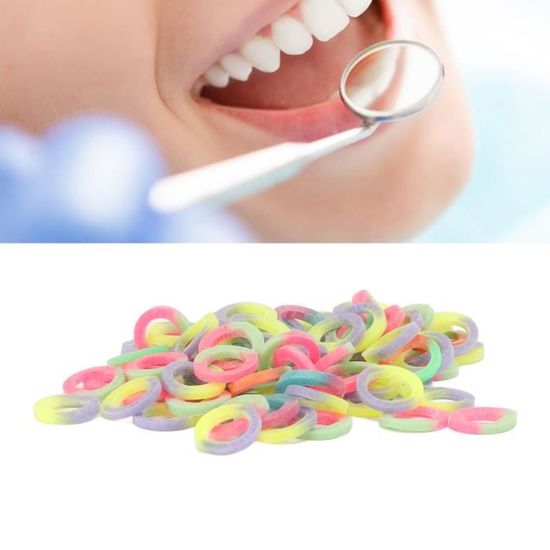 100 Pièces Crochets De Placement Pour Élastiques Orthodontiques Easyinsmile - 6cm Couleurs Mixte