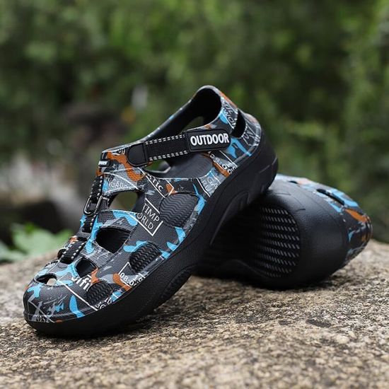 Sandales Souples Homme Femme – Sabots De Plage à Enfiler – Légères Et Antidérapantes
