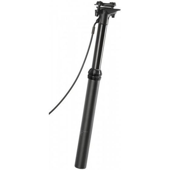 Tige De Selle (seatpost) à Débattement Manuel Hydraulique - Diamètres 30,9/31,6 Mm, Longueur Réglable 250-400 Mm