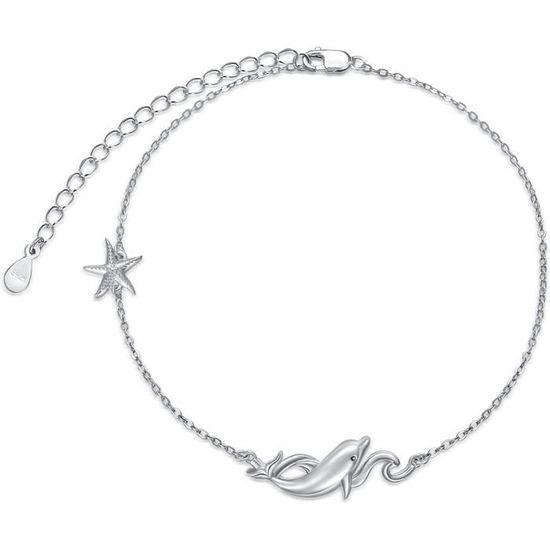 Bracelet De Cheville En Argent 925 - Référence R7600061 - Marque S&G - Neuf Avec Emballage