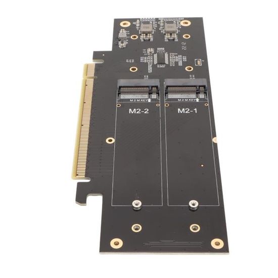 Carte Contrôleur PCIe 3.0 X16 Pour 4 SSD M.2 NVMe - KALEA-INFORMATIQUE