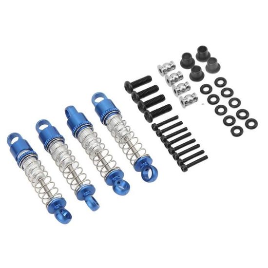 Paire D'amortisseurs Métalliques Pour Voiture RC 1/10 - Longueur 105mm - Pièces De Rechange Pour Buggy Et Truck