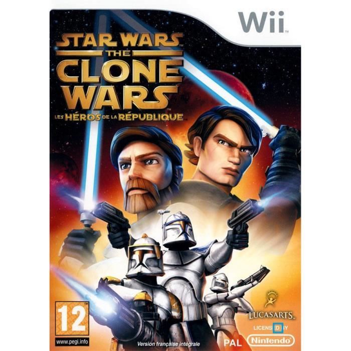 STAR WARS THE CLONE WARS : Les héros de la Républi