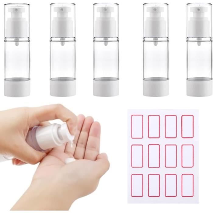 Set de Bouteilles Rechargeables pour Cosmétiques Pour VOYAGE