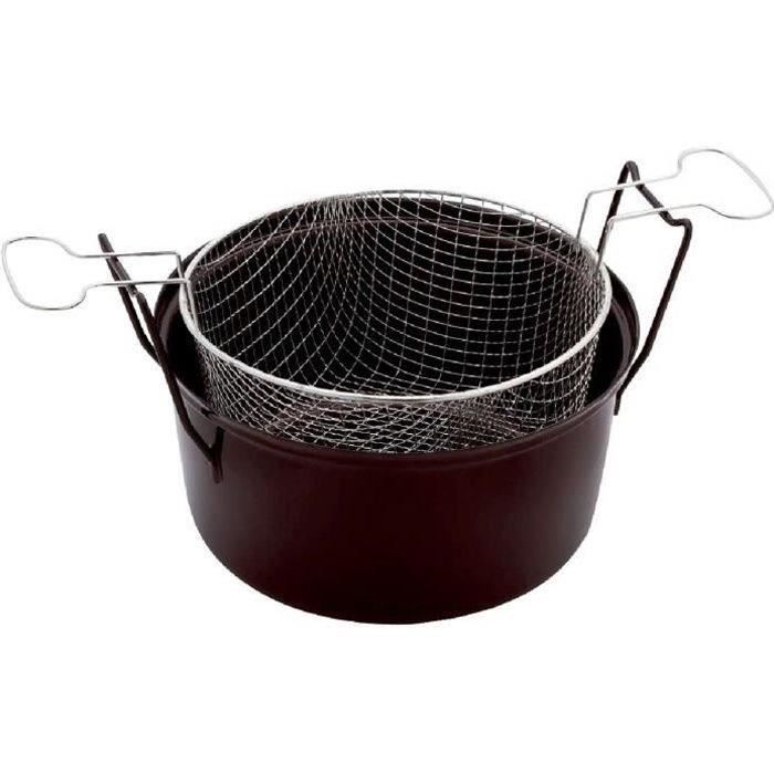 Friteuse du Nord - BAUMALU - Standard - Diamètre 28 cm - Noir