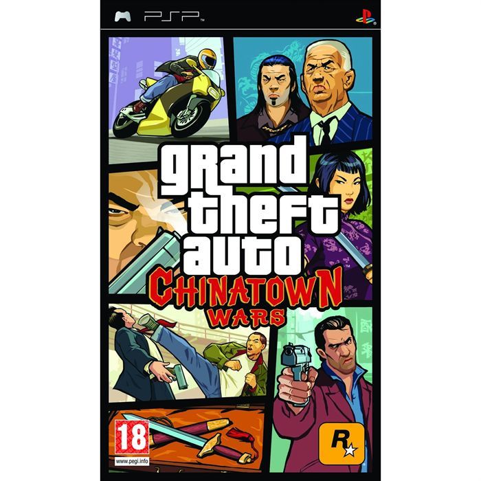 GTA CHINATOWN WARS / JEU CONSOLE PSP