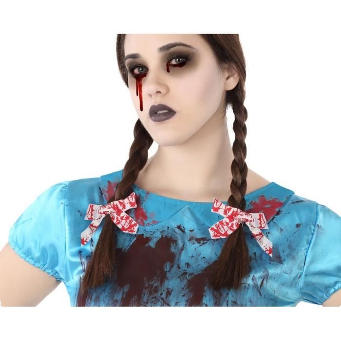 ATOSA Accessoires cheveux S/rab/cart. - Rouge - 2 pièces