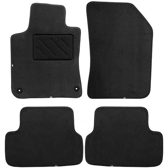 Tapis auto Velours haut de gamme sur mesure Peugeot 307 ET 307 SW de 04