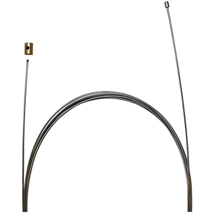 CABLE D'ACCELERATEUR Cable de gaz universel 3x3 Diam 1,2 Lg 2,50 m (Kit cable + serre cable) P2
