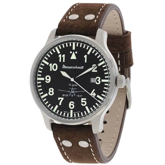 Messerschmitt ME-42BF109 montre de pilote 75 ans Bf 109