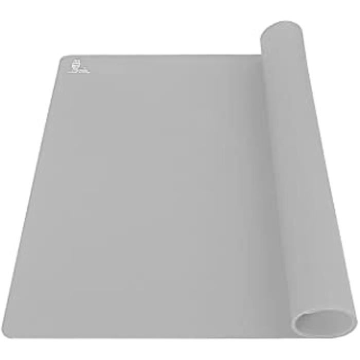 Tapis de Cuisson en Silicone, Anti-adhésif 60×40cm, Grand Tapis de Patisserie Fondant Pâte, Tapis de Pain-Biscuit, Set de table, Rés