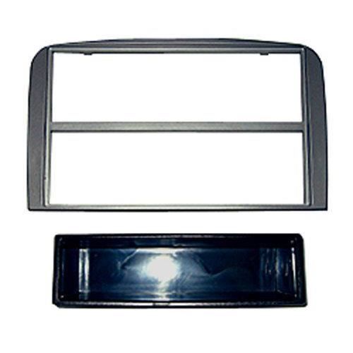 Autoleads FP-09-05/ DG Adaptateur de façade d'autoradio Single DIN pour Alfa 147 GT Gris foncé