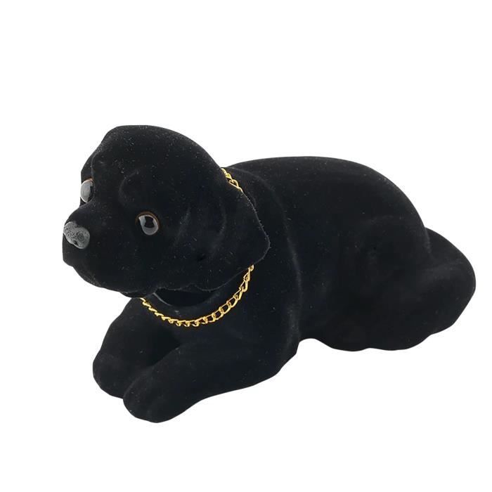 OBJET DECORATIF Décoration de voiture mignon secouant la tête chien résine poupée voiture décoration haut de gamme créative c2945