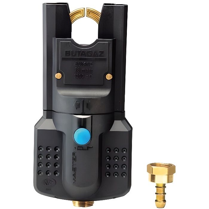 RACCORD BOUTEILLE GAZ BUTANE ET DETENDEUR MASTER CLIP MALE A SECURITE PRO POUR BOUTEILLE 13 kg