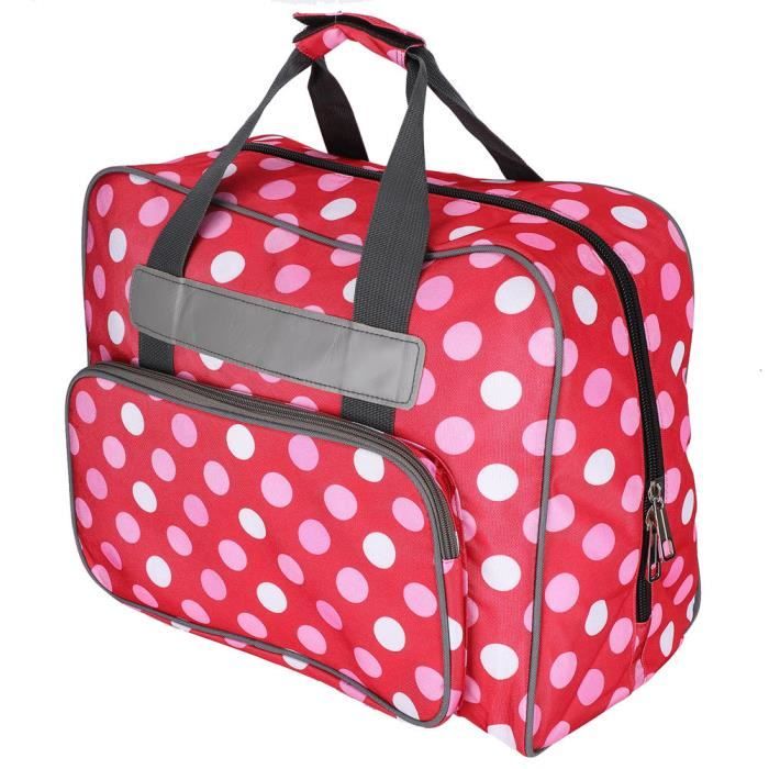 ARAMOX Sac de finition de couture Étui de Transport de Machine à Coudre Sac de Rangement de Finition Ménage Sac à Main