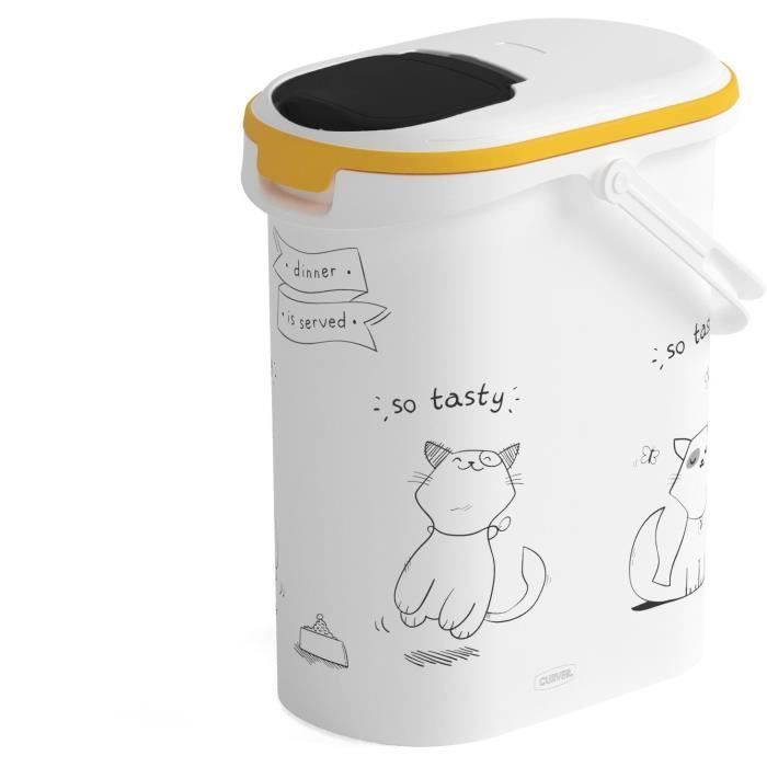Curver Récipient alimentaire Dinner is Served pour chats 10 L