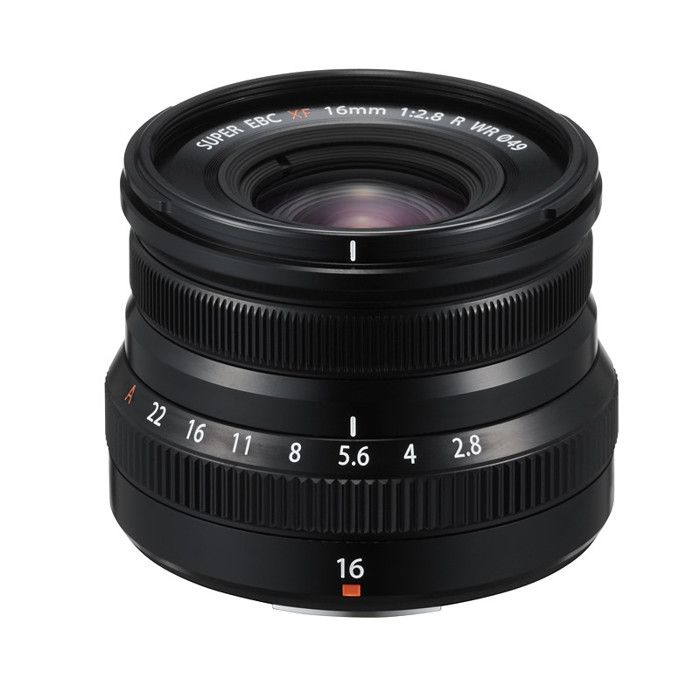 FUJIFILM Objectif Fujinon XF 16 mm f/2.8 R WR Noir
