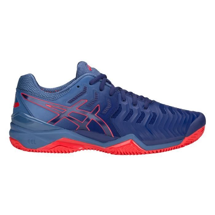 Chaussure Asics Gel Resolution 7 Clay Bleu FW18