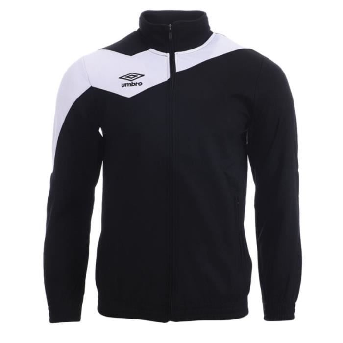 Veste de survêtement Noir/Blanc Homme Umbro Division 1