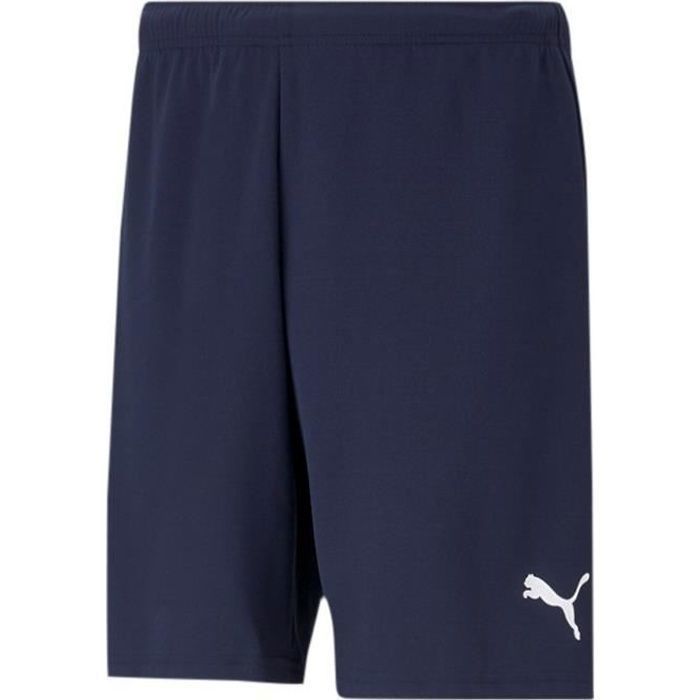 Short Puma teamRISE - bleu marine/blanc - L
