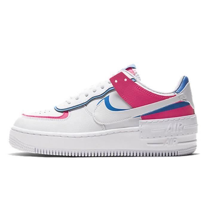 Basket Air Force 1 Shadow Air Force One AF 1 Low Chaussures de Running Femme CU3012-1111