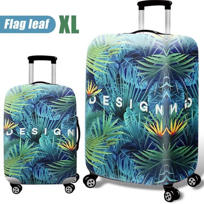 Élastique Voyage Bagage Valise Housse Protection Feuille de drapeau 29-32inch XL