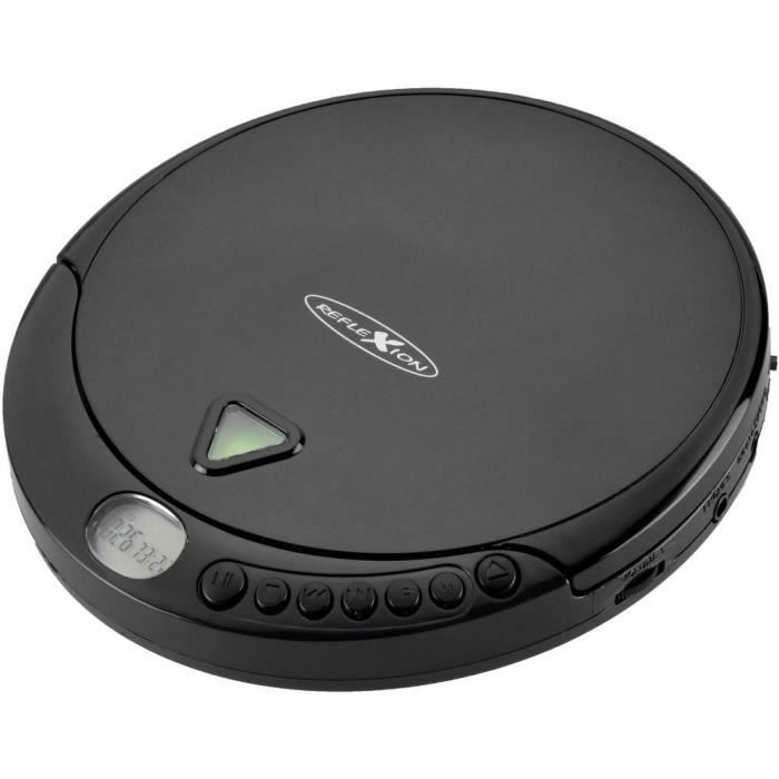 RADIO CD - RADIO CASSETTE - FM | Lecteur CD portable Reflexion PCD510MF PCD510MF CD, CD-R, CD-RW, MP3 noir 1 pc(s)