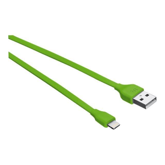 TRUST Câble Lightning plat 1m - Vert