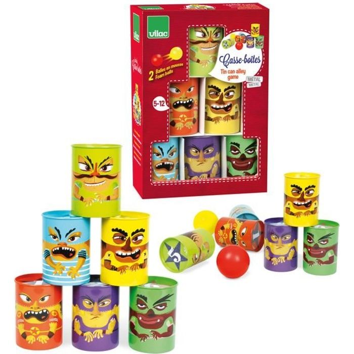 VILAC Jeu Du Casse-Boîtes Catch