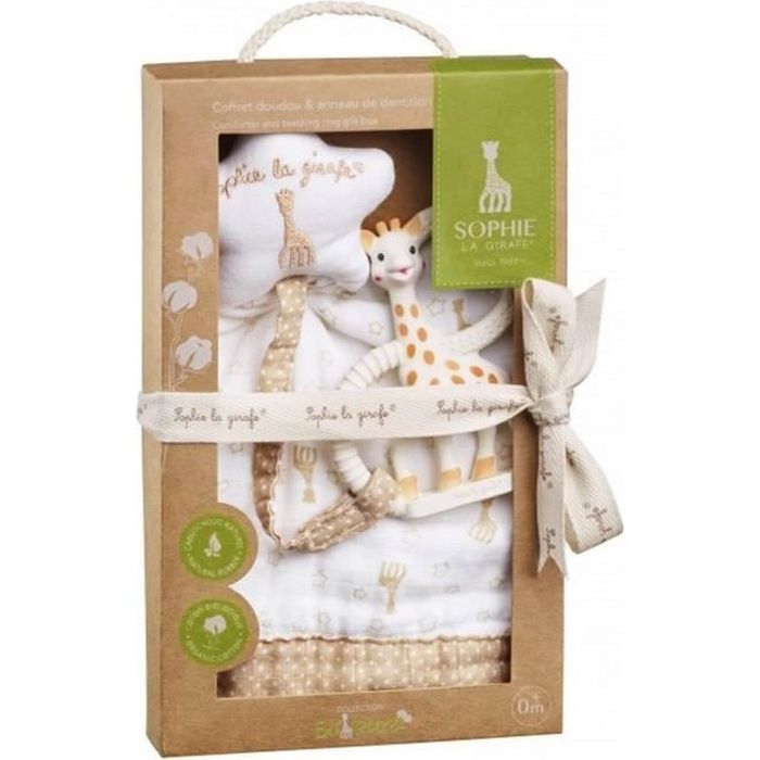 Coffret doudou et Anneau de dentition Sophie la Girafe Coloris Unique